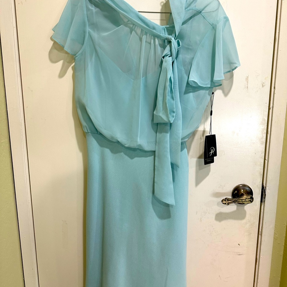 Light blue, knee-length dress, NWT